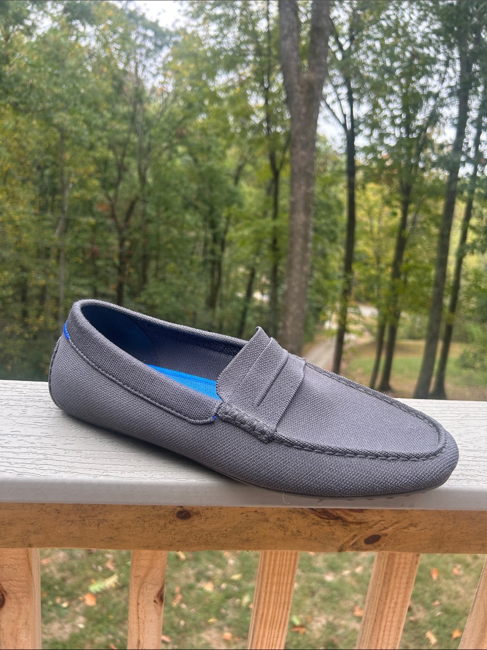 Rothy’s The Driving Loafer size 12.5 in dark grey
